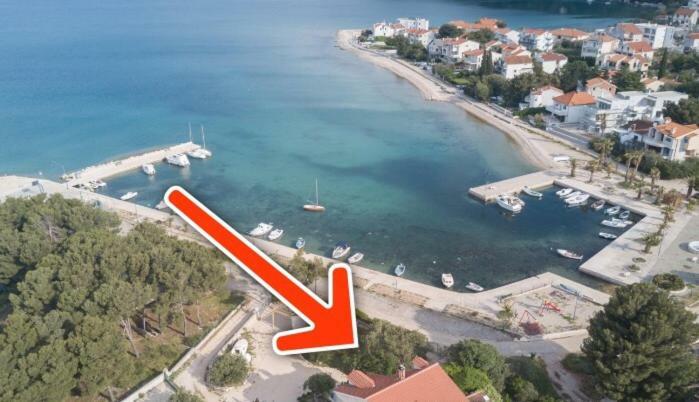 Relaxing Whole Top Floor Apartment By The Sea Zaboric Eksteriør bilde